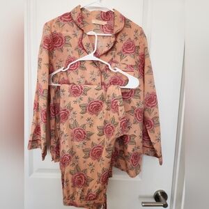 Vintage La Cera 100% cotton pajamas set